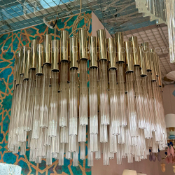 Люстра Cloyd MASSOLIT C14 / Ø62 см - золото (арт.11513)