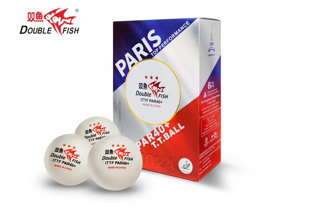 Мячи для н/т Double Fish / PAR40+ 3*** (paris) / А111Р-6