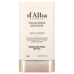 d'Alba, Vegan Fresh Sun Stick, SPF 50+, 20 г (0,7 унции)