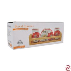 Набор для сервировки Royal Classics Маки 3 предмета 9,8*4,4*7,3 см подставка 5*5*7,5 см