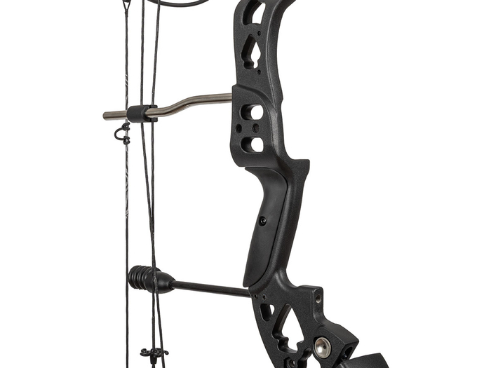 Лук блочный Stinger Comanche, 30-60 lbs/13,6-27,2 кг, алюминий, карбон (SG-BOW-M-60-BLK)