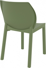 Стул пластиковый Siesta Contract Nora, оливковый