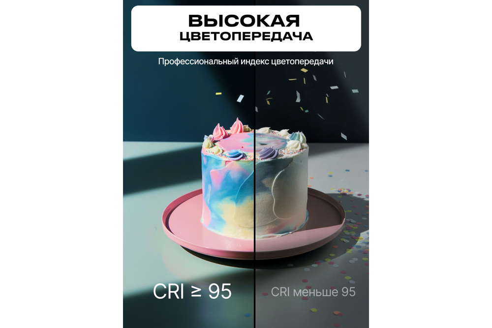 Светодиодный аккумуляторный осветитель Raylab RL-100A 3200-6500К с сумкой и адаптером