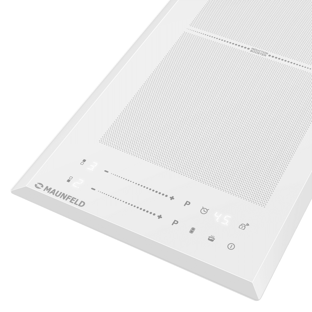 Индукционная варочная панель с Flex Zone и Booster MAUNFELD CVI292S2FWH LUX