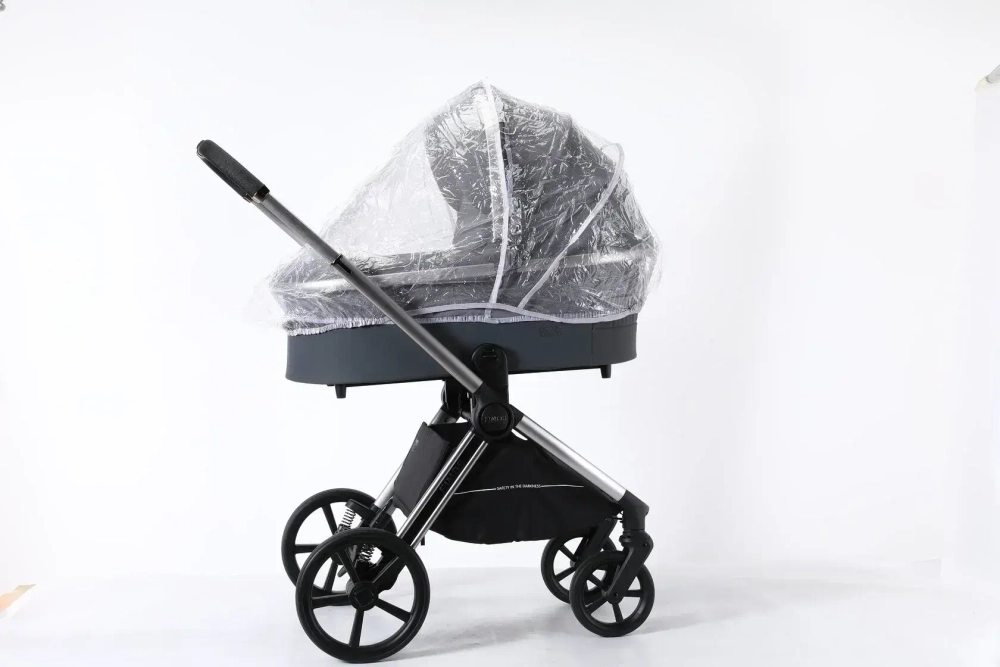Детская коляска Luxmom FIMOS 999 2в1 (тёмно-серый)