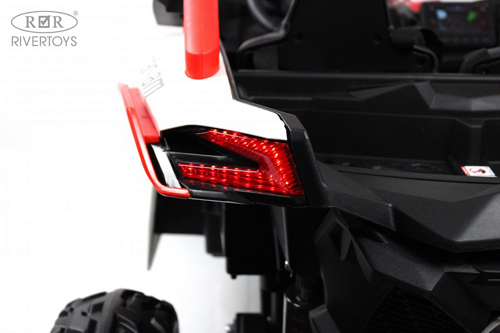 Детский электромобиль RiverToys BRP Can-Am Maverick Y111YY красный