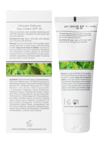 Дневной крем абсолютная защита spf 20