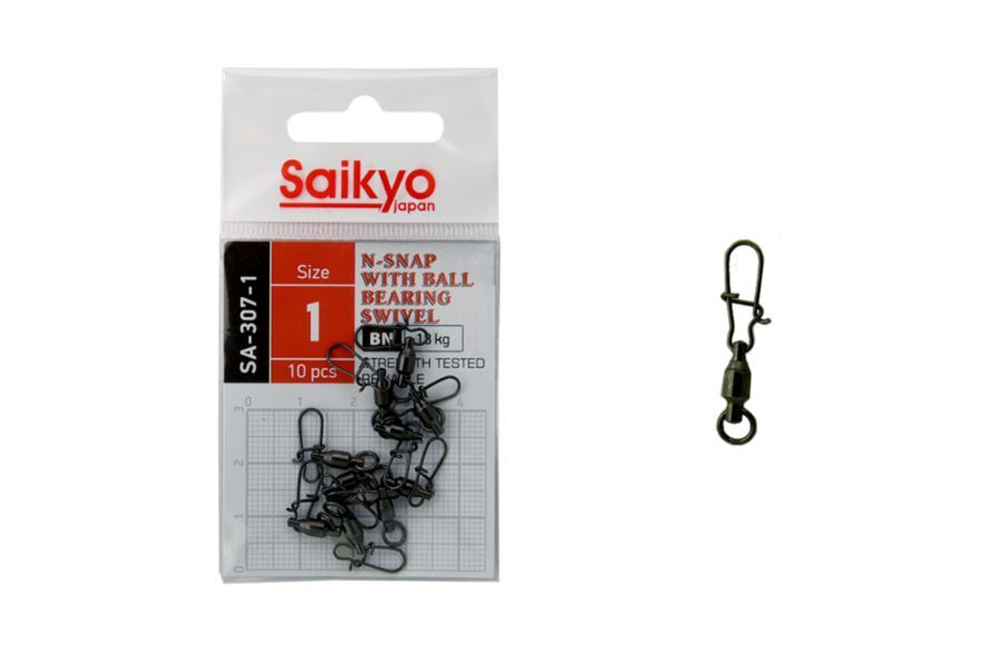 Вертлюг с застежкой Saikyo SA-307