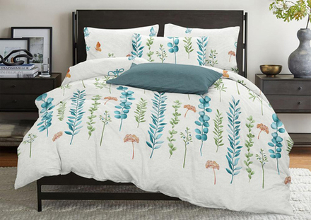 Комплект постельного белья 1.5 сп БЯЗЬ "Эдем" (нав. 70х70 или 50х70)