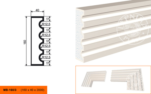 Молдинг MB-160/3