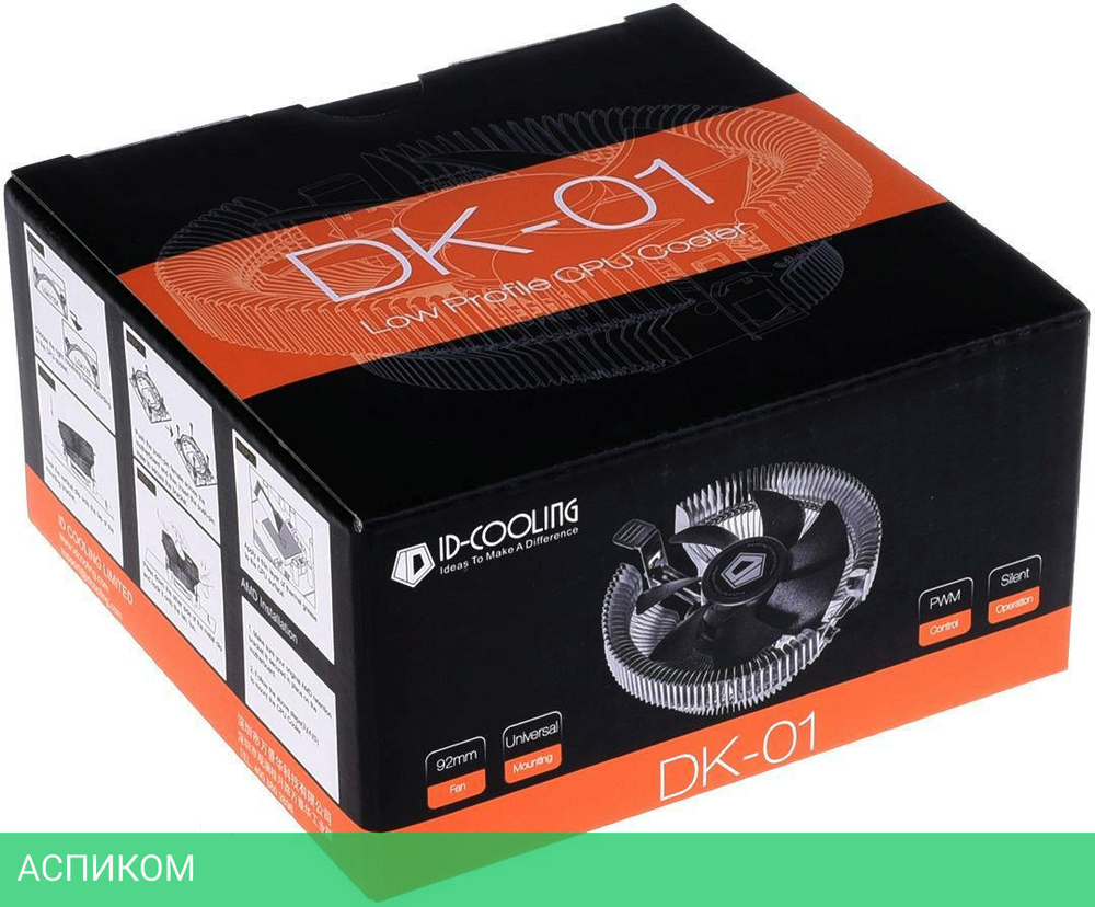 Кулер для процессора ID-Cooling DK-01 (ID-CPU-DK-01)