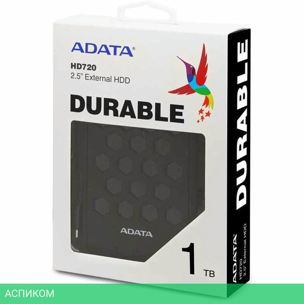 Внешний накопитель A-Data HD720 1TB Black (AHD720-1TU31-CBK)
