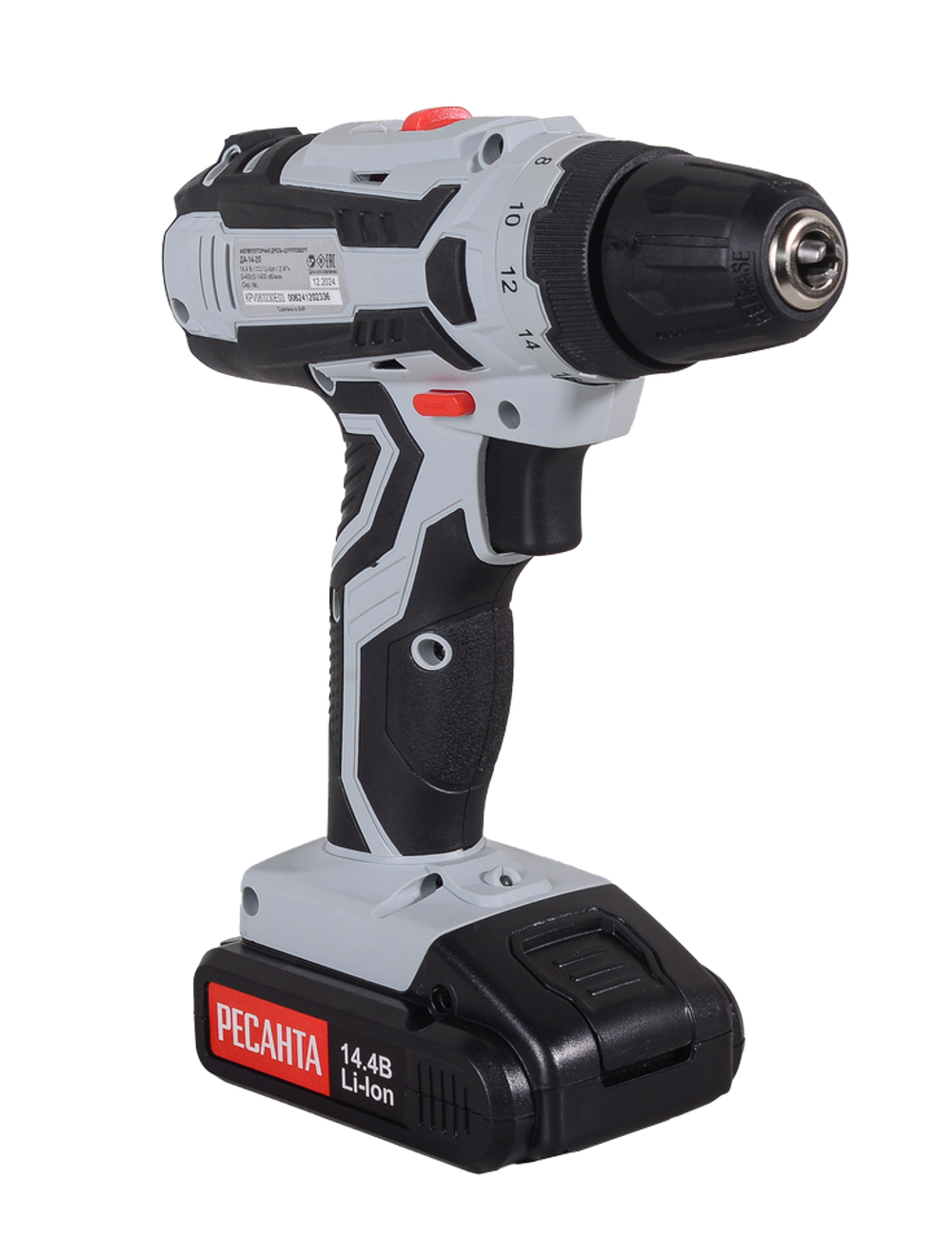 Дрель-шуруповерт аккумуляторная Ресанта ДА-14-2Л