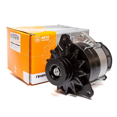 Генератор, РОСТСЕЛЬМАШ, ГОМСЕЛЬМАШ, дв. ЯМЗ, 28 В, 80 А, 2-ручьевой (ан. 3152.3771)