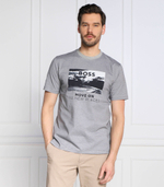 футболка teestripe BOSS ORANGE - серый(50483484)