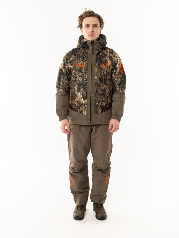 Костюм зимний охотничий STALKER III HSN, Alova, мембрана 10000/10000, Сумрак
