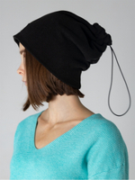 Снуд флисовый черный Город Горький