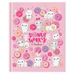 Дневник 1-4 класс 48 л., твердый, ЮНЛАНДИЯ, глянцевая ламинация, с подсказом, "Donut worry", 106592