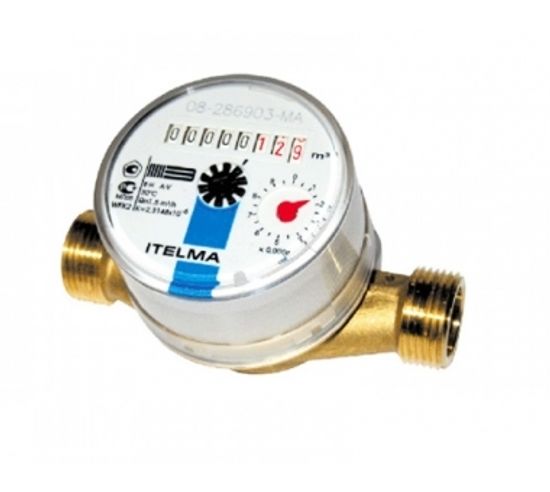 Счетчик холодной воды Itelma WFK20.D110 Ду 15 мм. L 110 мм.