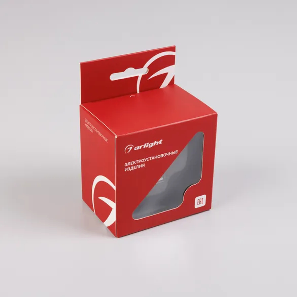 Механизм USB розетки SCT-TENDO-MUAC-PL-BK (5V, 3A, QC3) (Arlight, -) 054095