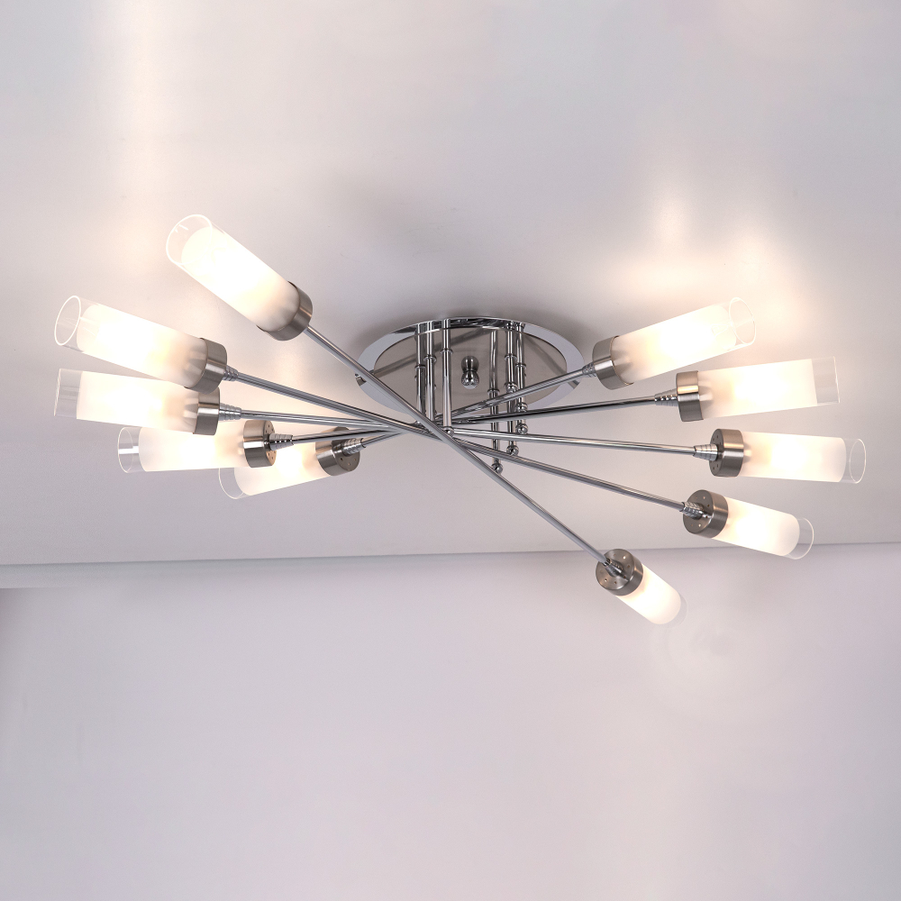 Citilux Хеликс CL109101 Люстра потолочная Матовый Хром