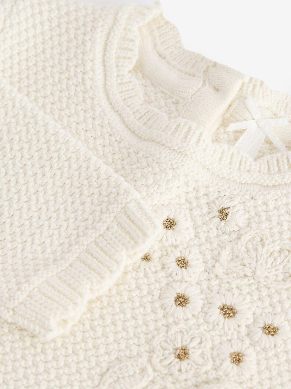 Платье для девочки Next Q87-945, Молочный