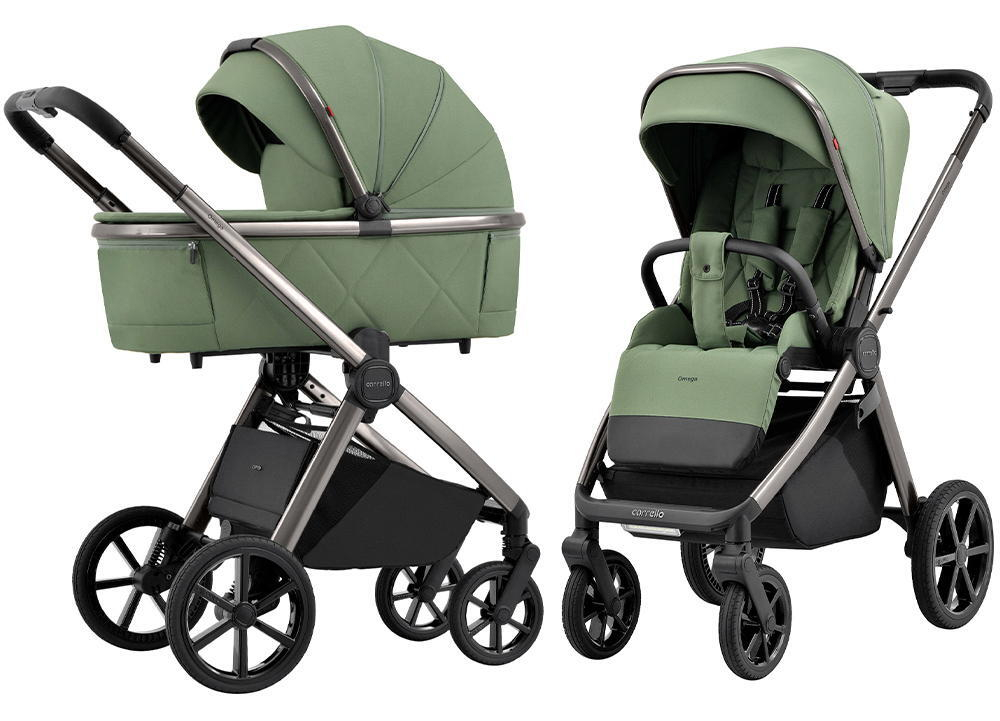 Коляска 2 в 1 Carrello Omega CRL-6530/1 Perfect Green