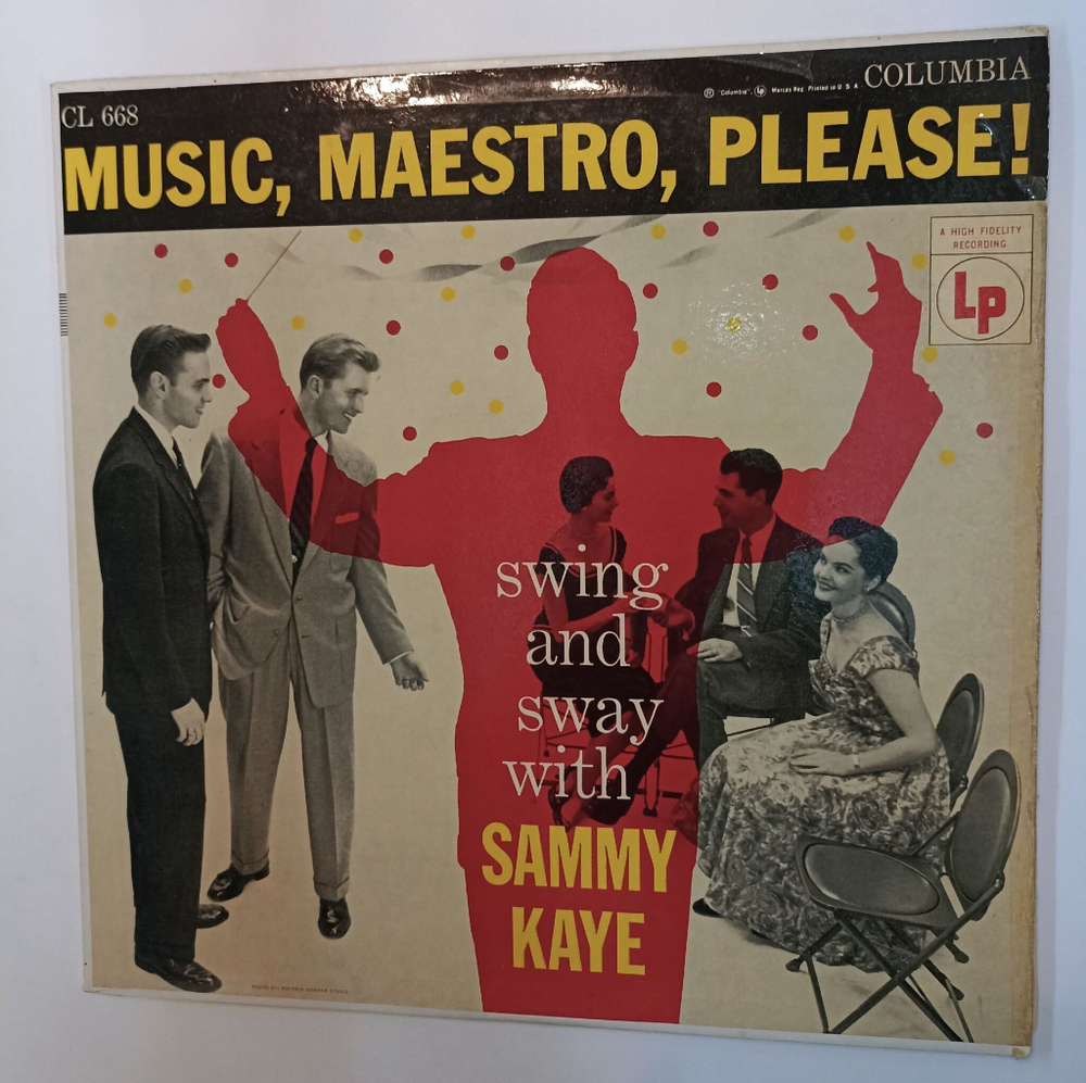 Винтажная виниловая пластинка LP Swing And Sway With Sammy Kaye Music, Maestro, Please (USA 1956)