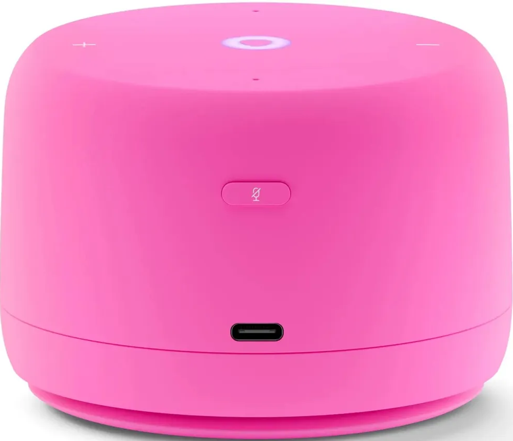 Умная колонка Яндекс Станция Лайт с часами pink