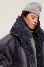 Бомбер двусторонний из экомеха