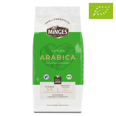 Органический кофе в зернах MINGES Cafe Bio Arabica, 1 кг