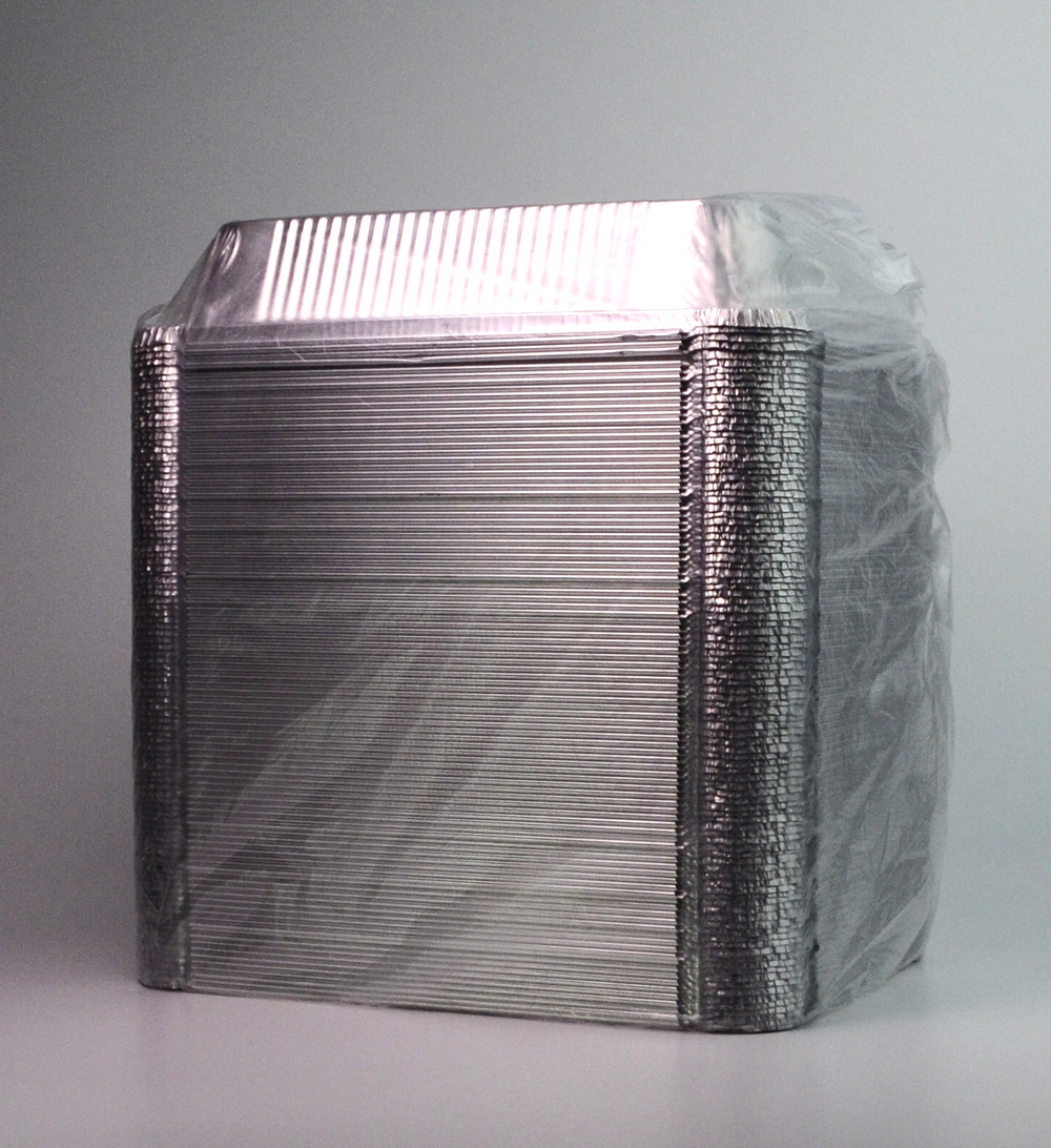 Форма алюм 221*159 дно 180*115 выс 44мм 860 мл 100 шт/500 CLARITY