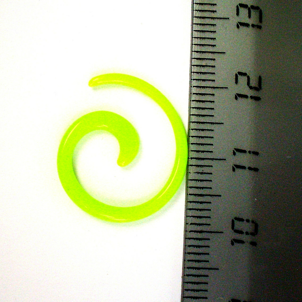 Растяжка спираль из акрила 1,6 мм. 1 штука