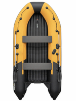 Ривьера Компакт 3600 НДНД комби оранжево/черный (лодка ПВХ)