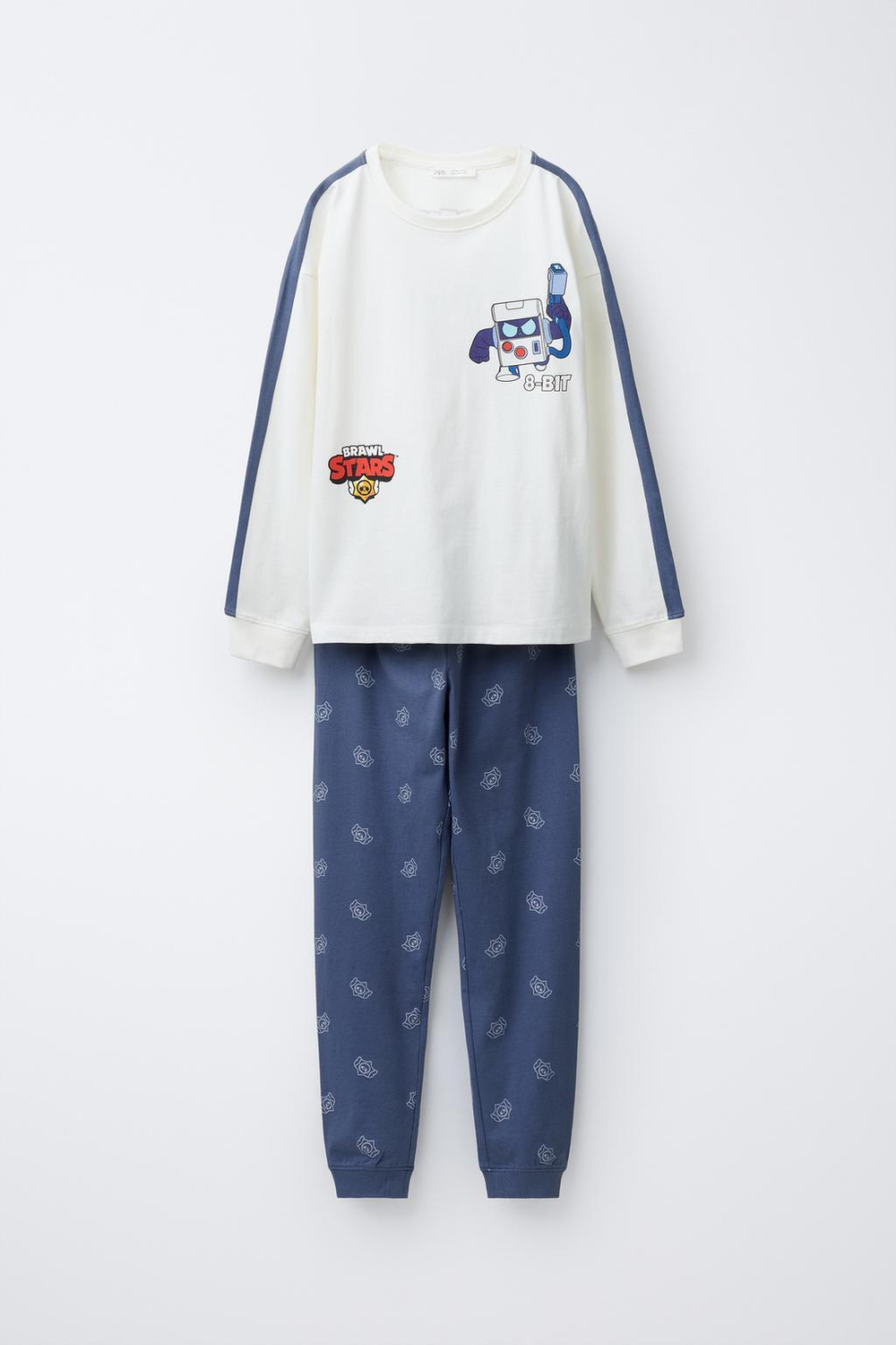 ZARA ПИЖАМА BRAWL STARS © SUPERCELL OY, СИНИЙ