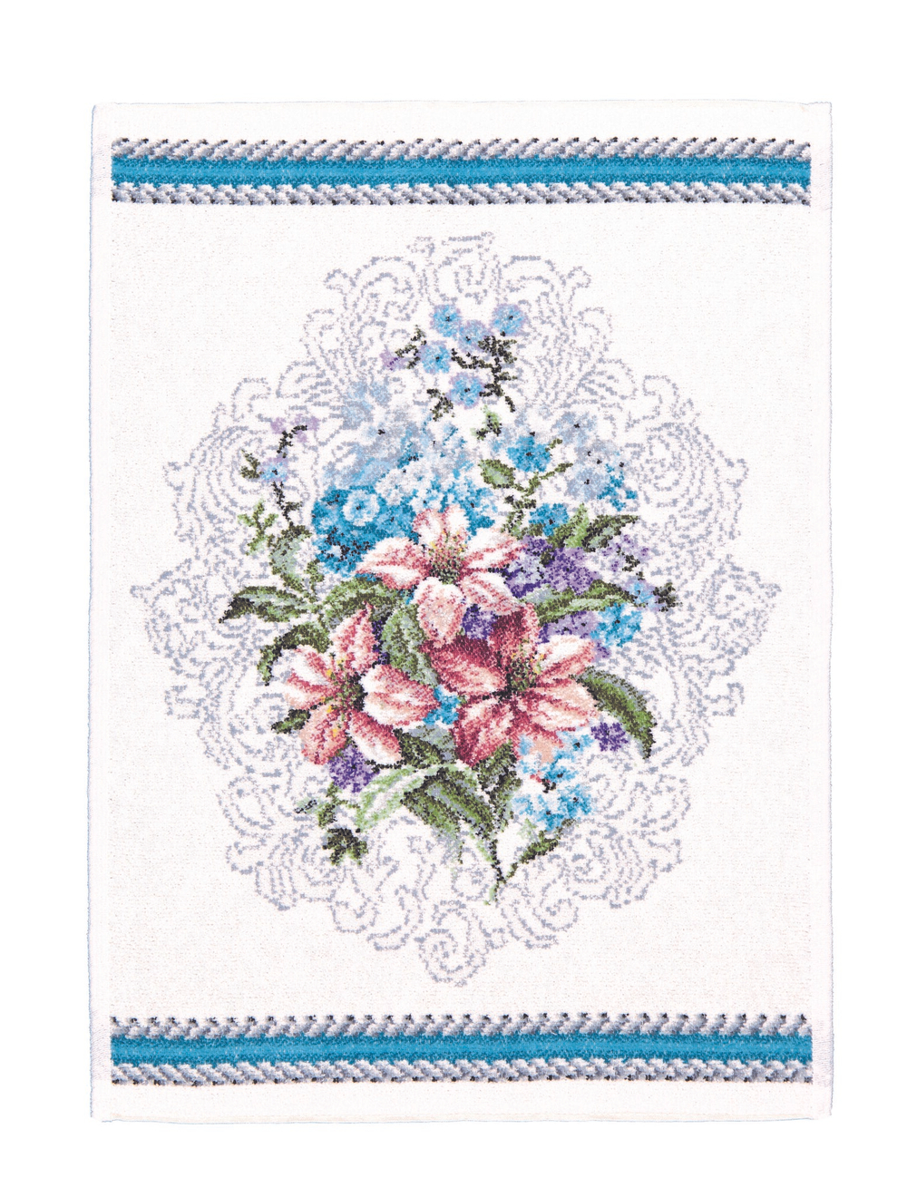 Полотенце 37x50 Feiler Josephine 231 seagreen бирюзовое