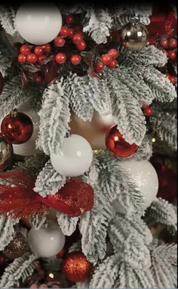 Ель искусственная Царь елка Беверли стройная заснеженная 230 см