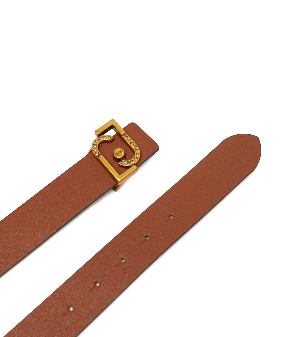 Двухсторонний ремень Liu Jo - коричневый(AF4312 E0002)