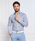 рубашка c-hal BOSS BLACK - голубой(50474199)