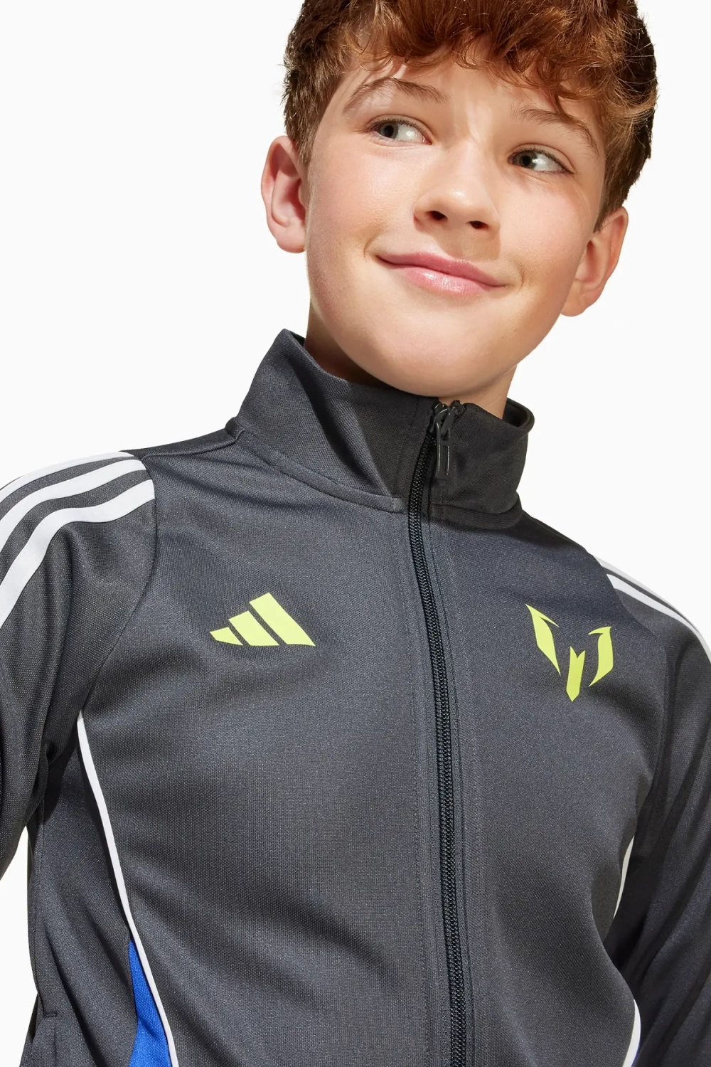 Кофта adidas Messi Training Junior - серый