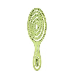 Подвижная био-расческа для волос SOLOMEYA DETANGLING BIO HAIR BRUSH GREEN