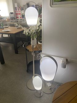 Solna 148см, лампа бежевый, алюминий/полимер