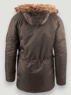 Alpha Slim Fit N-3B (т.серая - r.grey/orange)