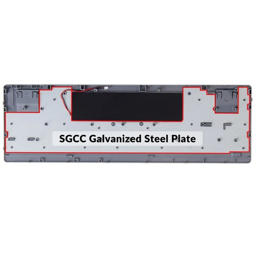 Беспроводная механическая ультратонкая клавиатура Keychron K5SE, Full Size, RGB подсветка, Red Switch (K5SE-E1)