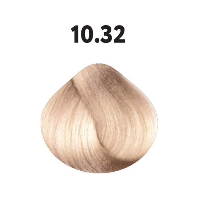 10.32 крем-краска KAARAL Baco Color Fast очень-очень светлый блондин золотисто-фиолетовый - 100 мл.