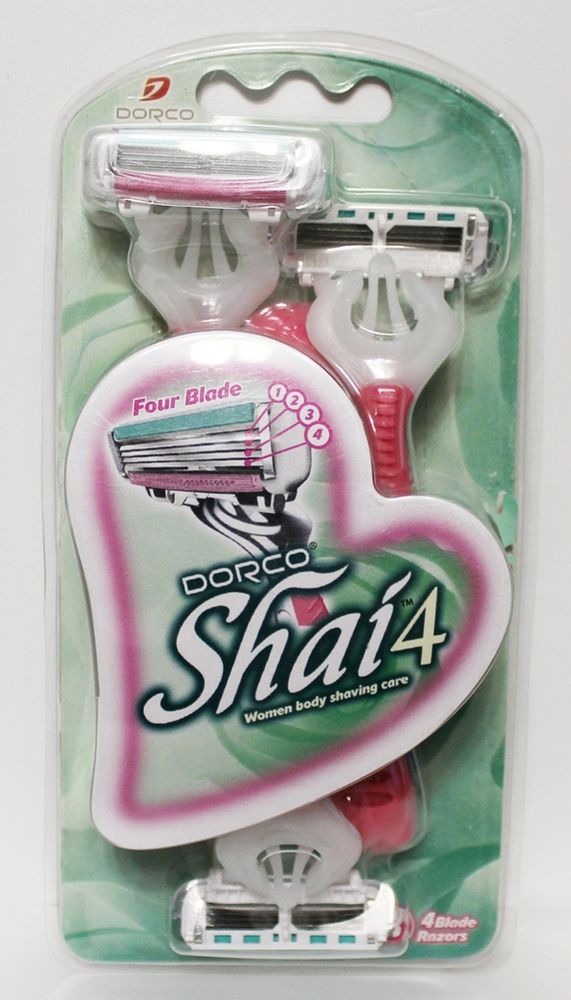 Dorco одноразовые станки женские SHAI Vanilla-4 (3шт)