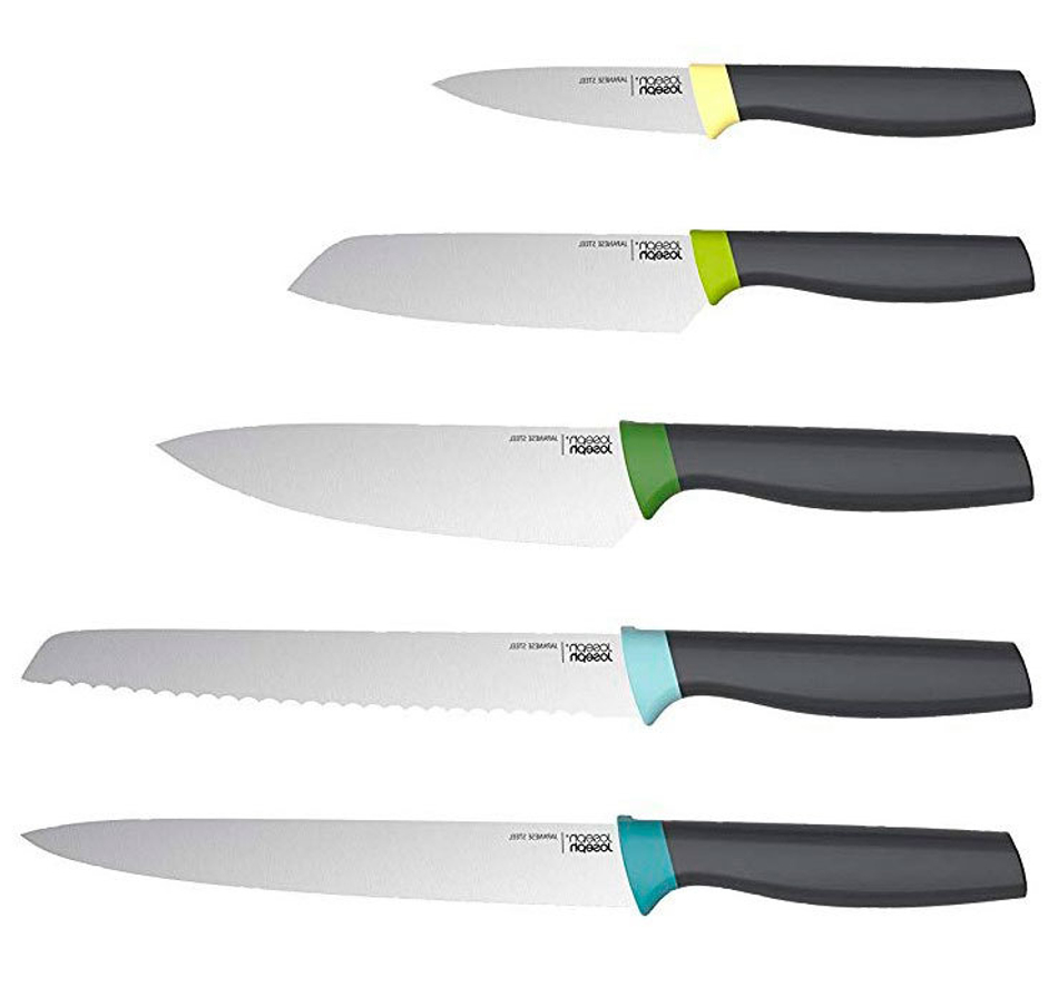 Набор ножей Elevate™ Knives Bamboo в подставке из бамбука, Joseph Joseph