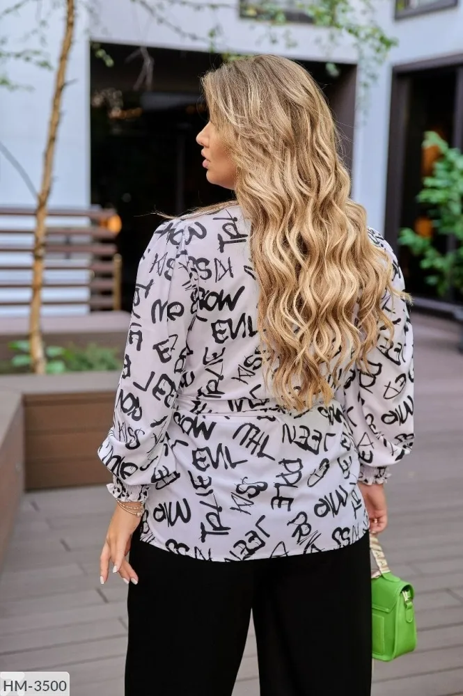 Блуза HM-3499 Фабрика Моды