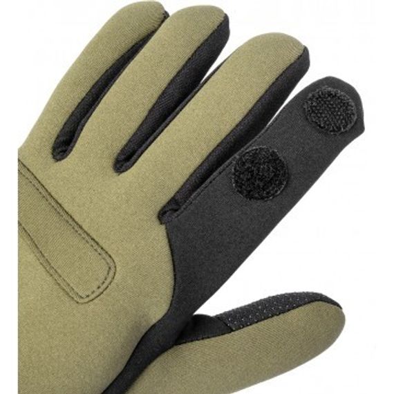 Перчатки Helios рыбацкие неопрен. Хаки р. M