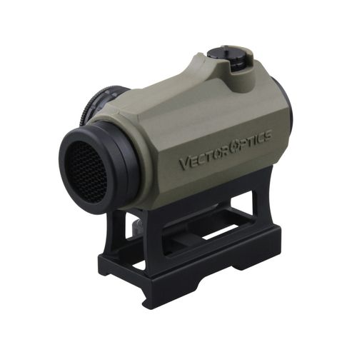 Коллиматорный прицел Vector Optics Maverick 1x22 SOP 3МОА,закрытый, быстросъёмный на Weaver, резиновое покрытие, цвет FDE (SCRD-39)